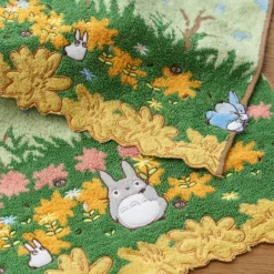 Linge De Maison|Maison Ghibli Serviette Course Totoro bleu & blanc 34x80 cm - Mon Voisin Totoro