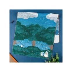 Linge De Maison|Maison Ghibli Serviette de bain Sous la lune 60 x 120 cm - Mon Voisin Totoro