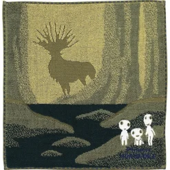 Linge De Maison|Maison Ghibli SERVIETTE ESPRIT DE LA FORÊT- PRINCESS MONONOKÉ 25X25