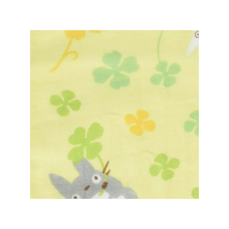 Linge De Maison|Maison Ghibli Serviette Imabari Totoro Trèfle 34x80 cm - Mon Voisin Totoro