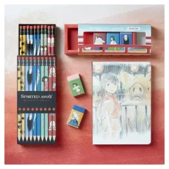Écriture|Maison Ghibli Set de crayons à papier - Le Voyage de Chihiro