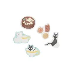 Petit Matériel|Maison Ghibli Set de stickers Break Time Cookies - Kiki la petite sorcière