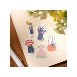 Petit Matériel|Maison Ghibli Set de stickers Kiki et cie - Kiki la petite sorcière
