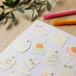 Petit Matériel|Maison Ghibli Set de stickers Totoro Blanc - Mon Voisin Totoro