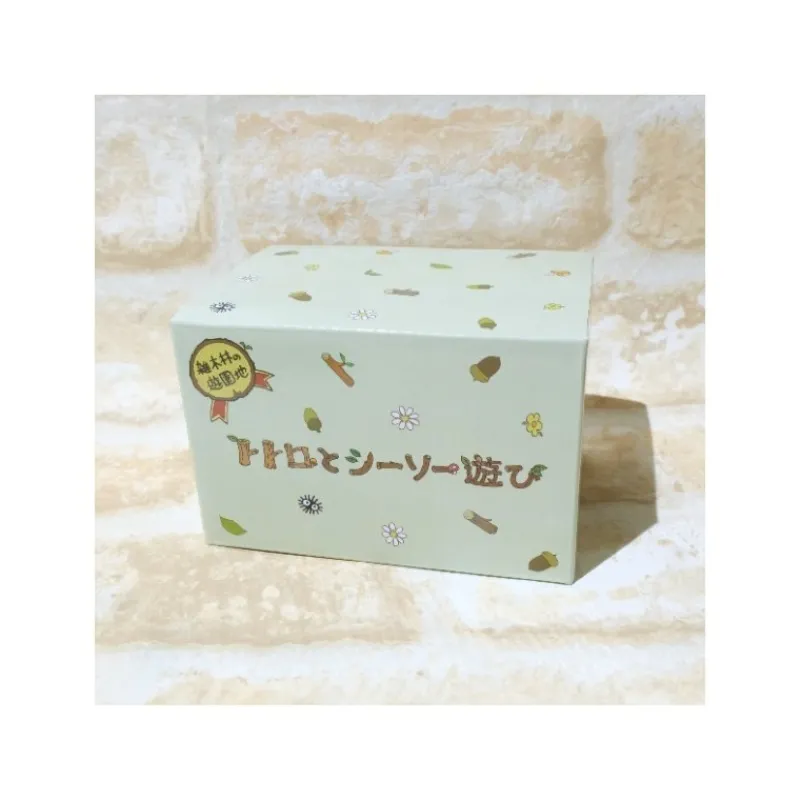 Statues|Maison Ghibli Statue Balancoire Mei Et Totoro Bleu Et Blanc - Mon Voisin Totoro