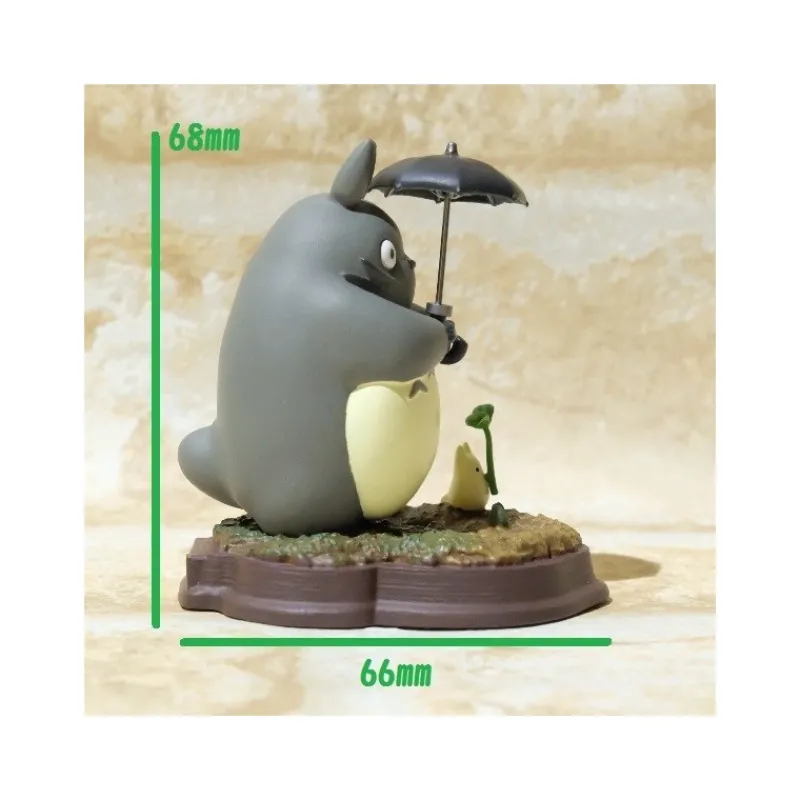 Statues|Maison Ghibli Statue Collection Stop Motion Totoro Gris Dondoko Pose 4 - Mon Voisin
