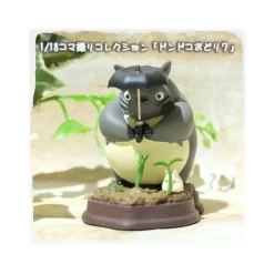 Statues|Maison Ghibli Statue Collection Stop Motion Totoro Gris Dondoko Pose 7 - Mon Voisin