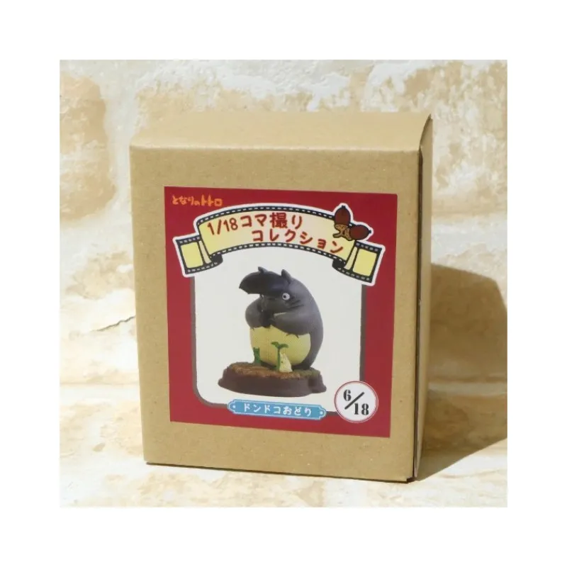 Statues|Maison Ghibli Statue Collection Stop Motion Totoro Gris Dondoko Pose 7 - Mon Voisin