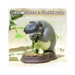 Statues|Maison Ghibli Statue Collection Stop Motion Totoro Gris Dondoko Pose 9 - Mon Voisin