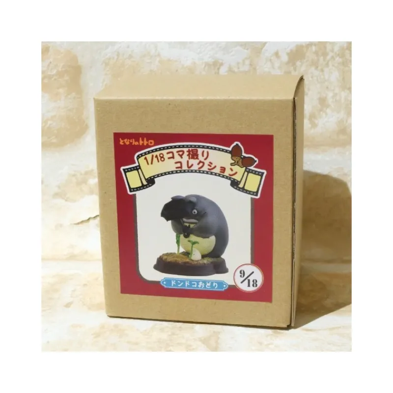 Statues|Maison Ghibli Statue Collection Stop Motion Totoro Gris Dondoko Pose 9 - Mon Voisin