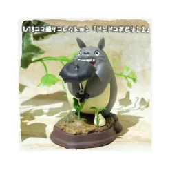 Statues|Maison Ghibli Statue Collection Stop Motion Totoro Gris Dondoko Pose 11 - Mon Voisi