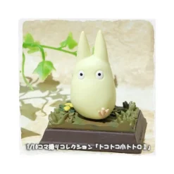 Statues|Maison Ghibli Statue Collection Stop Motion Totoro Blanc Course Pose 1 - Mon Voisin