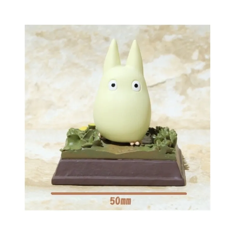 Statues|Maison Ghibli Statue Collection Stop Motion Totoro Blanc Course Pose 1 - Mon Voisin