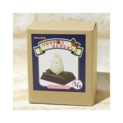 Statues|Maison Ghibli Statue Collection Stop Motion Totoro Blanc Course Pose 2 - Mon Voisin