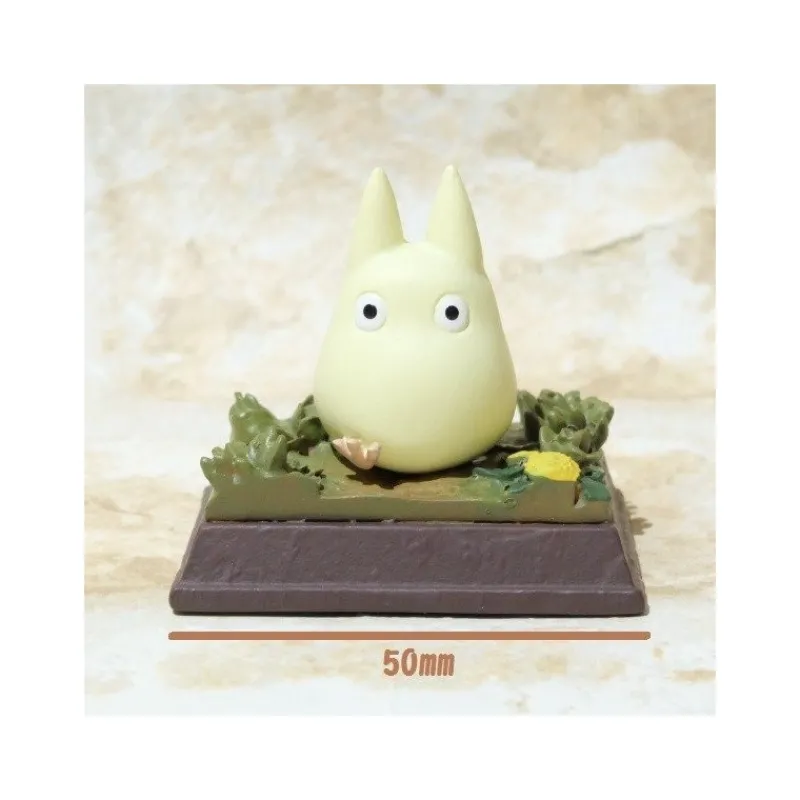 Statues|Maison Ghibli Statue Collection Stop Motion Totoro Blanc Course Pose 3 - Mon Voisin