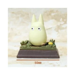 Statues|Maison Ghibli Statue Collection Stop Motion Totoro Blanc Course Pose 4 - Mon Voisin