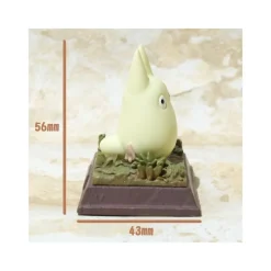 Statues|Maison Ghibli Statue Collection Stop Motion Totoro Blanc Course Pose 4 - Mon Voisin