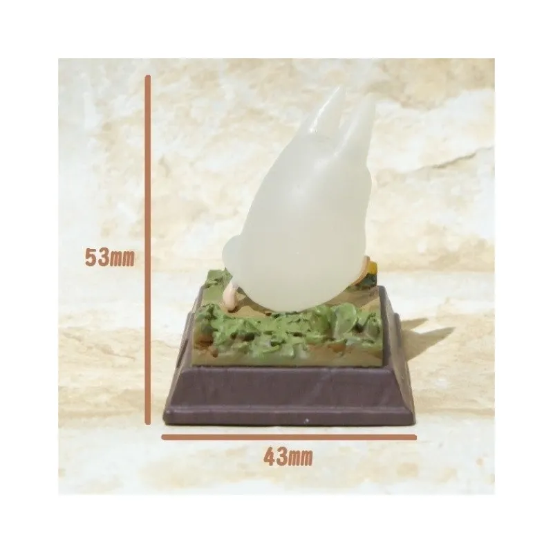 Statues|Maison Ghibli Statue Collection Stop Motion Totoro Blanc Course Pose 6 - Mon Voisin