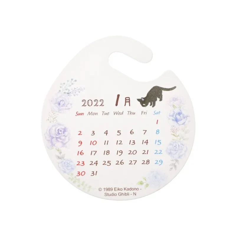 Statues|Maison Ghibli Statue Jiji et rose - Kiki la petite sorcière