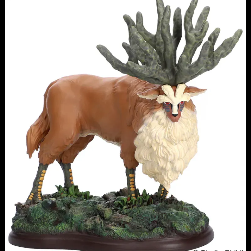 Statues|Maison Ghibli Statue résine Dieu Cerf - Princesse Mononoké