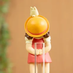 Décoration|Maison Ghibli Statue Soliflore Mei & Totoro Blanc - Mon Voisin Totoro