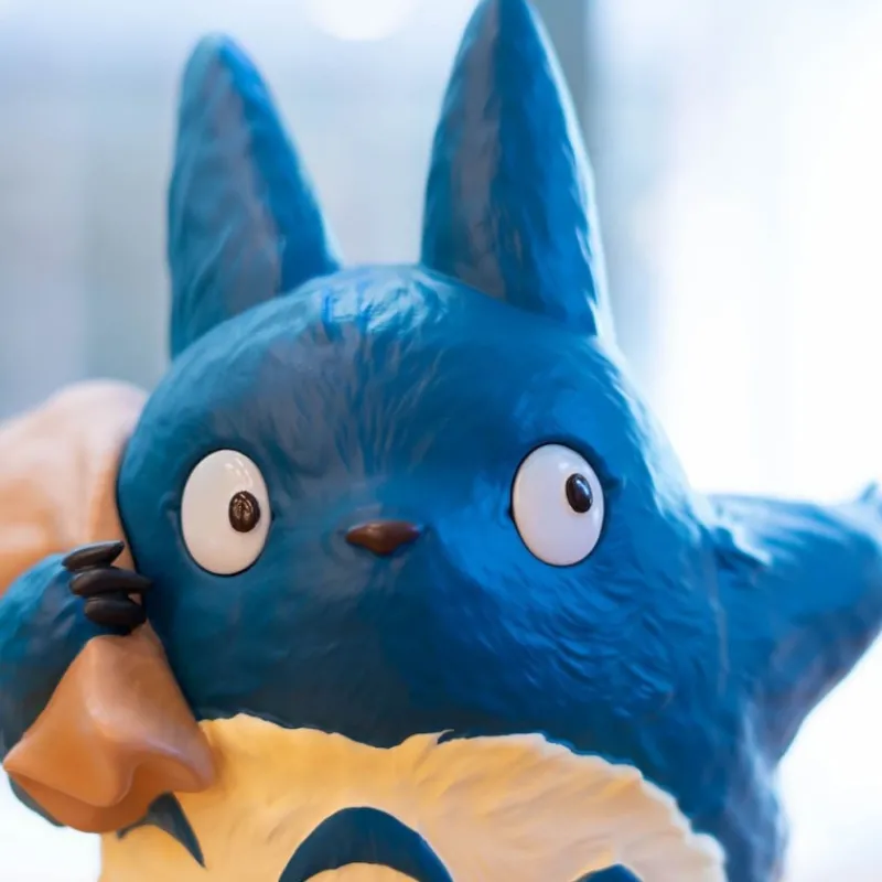 Statues|Maison Ghibli Statue Totoro Bleu - Mon Voisin Totoro