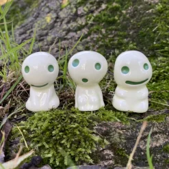 Statues|Maison Ghibli Statuette Kodama A & 1 Blind Pierre de Pouvoir - Princess Mononoké