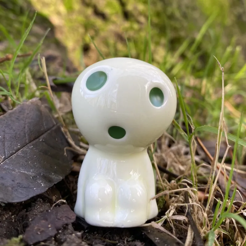 Statues|Maison Ghibli Statuette Kodama B & 1 Blind Pierre de Pouvoir - Princess Mononoké