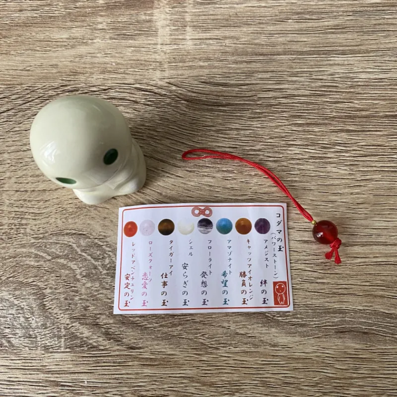 Statues|Maison Ghibli Statuette Kodama C & 1 Blind Pierre de Pouvoir - Princess Mononoké