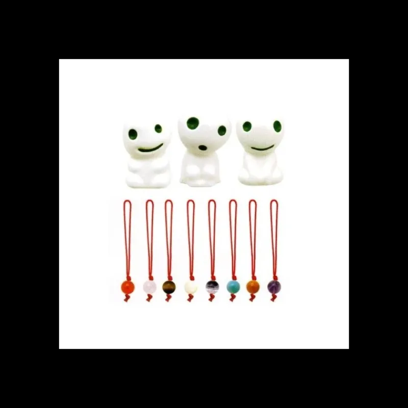 Statues|Maison Ghibli Statuette Kodama C & 1 Blind Pierre de Pouvoir - Princess Mononoké