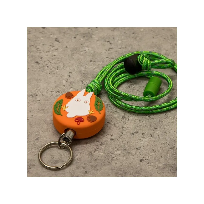 Straps|Maison Ghibli Strap Laniere Totoro Blanc- Mon Voisin Totoro