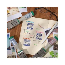 Petit Matériel|Maison Ghibli Tampon dateur Art Deco - Kiki la petite sorcière