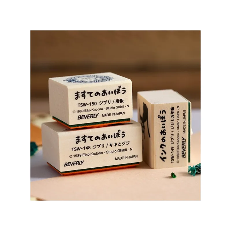 Petit Matériel|Maison Ghibli Tampon en bois Couronne de pain - Kiki la petite sorcière