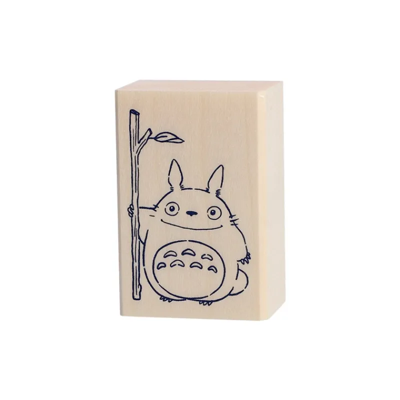Petit Matériel|Maison Ghibli Tampon en bois Totoro - Mon Voisin Totoro