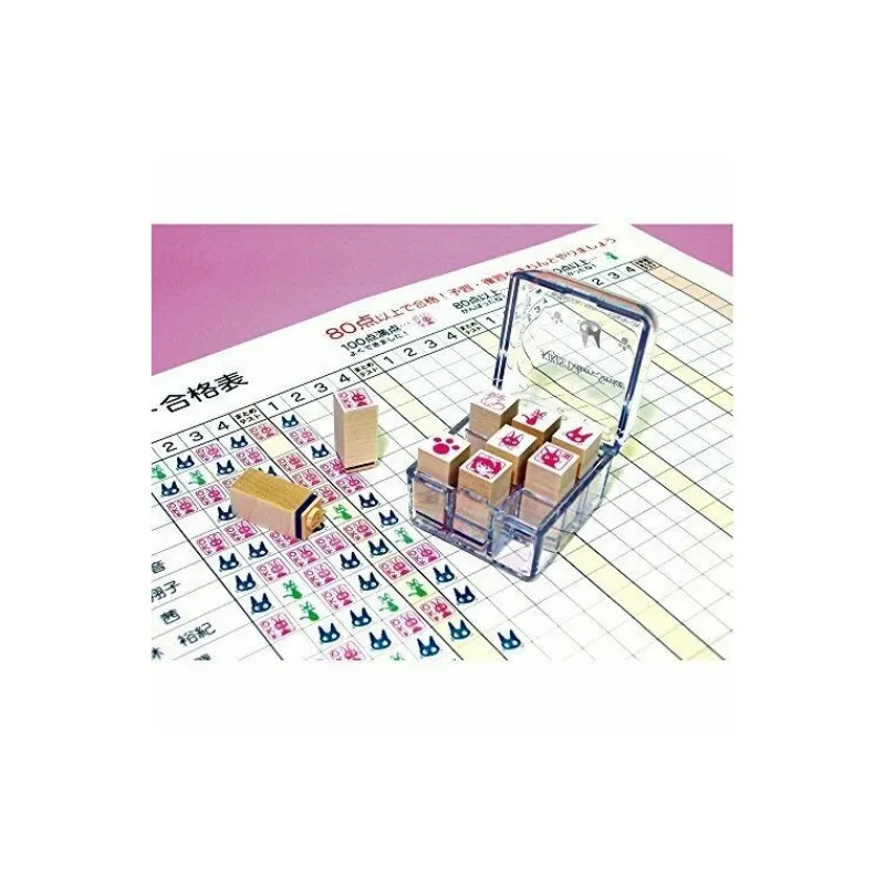 Petit Matériel|Maison Ghibli Tampons Jiji et Compangie - Kiki la petite sorcière