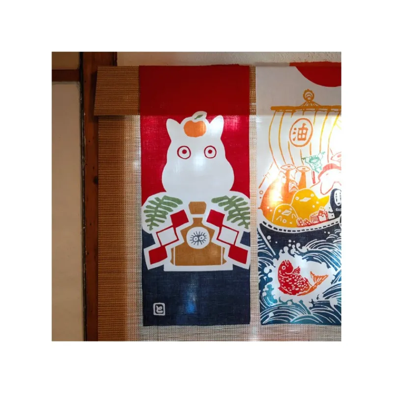 Linge De Maison|Maison Ghibli Tenugi Totoro & Kagami mochi - Mon Voisin Totoro