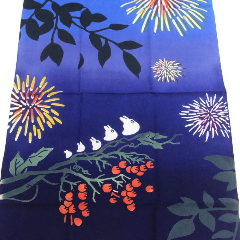 Linge De Maison|Textile|Maison Ghibli Tenugi Totoro Feux d’artifice - Mon Voisin Totoro