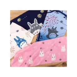 Linge De Maison|Maison Ghibli Tenugi Totoro Gris Feux d’artifice - Mon Voisin Totoro
