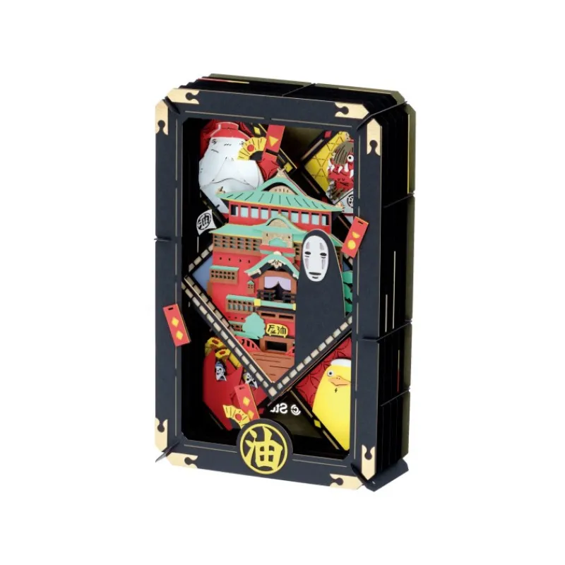 Loisirs Créatifs|Maison Ghibli Théâtre de papier Dieux d’Aburaya - Le Voyage de Chihiro