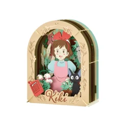Loisirs Créatifs|Maison Ghibli Théâtre de papier Flower garden - Kiki la petite sorcière