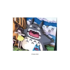 Loisirs Créatifs|Maison Ghibli Théâtre de papier Ombres Rugissement - Mon Voisin Totoro
