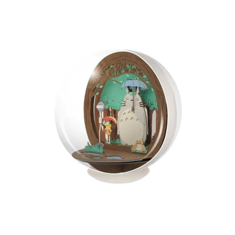 Loisirs Créatifs|Maison Ghibli Théâtre de papier sphère Arrêt de bus - Mon voisin Totoro
