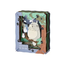Loisirs Créatifs|Maison Ghibli Théâtre de papier Totoro joue de l’ocarina - Mon Voisin Totoro