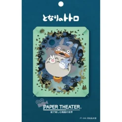Loisirs Créatifs|Maison Ghibli Théâtre de papier Totoro Sous la lune - Mon Voisin Totoro