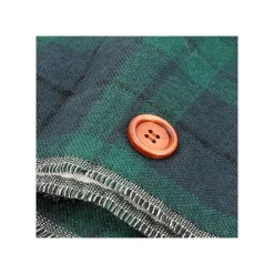 Textile|Maison Ghibli Étole avec accroche Totoro motifs à carreaux - Mon Voisin Totoro