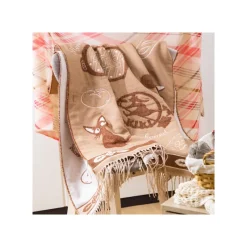 Textile|Maison Ghibli Étole Beige Jiji - Kiki la petite sorcière