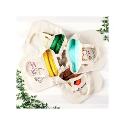 Sacs|Maison Ghibli Tote bag Brodé Hinh Volant - Le Château ambulant