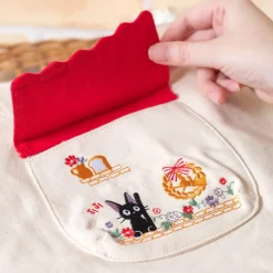 Sacs|Maison Ghibli Tote bag Jiji Au milieu des fleurs - Kiki la petite sorcière