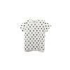 Textile|Maison Ghibli T-SHIRTS TOTORO NOIRAUDES DOTS BLANC M (FEMME) - MON VOISIN TOTORO